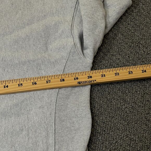 Vintage Champion Reverse Weave Sweatshirt Mens Size Small Gray Spellout Logo - Picture 7 of 8